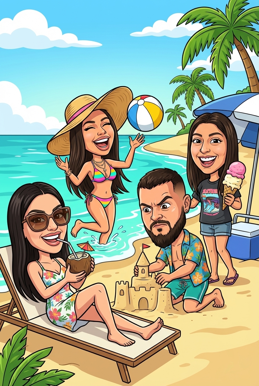 Карикатура за приятел