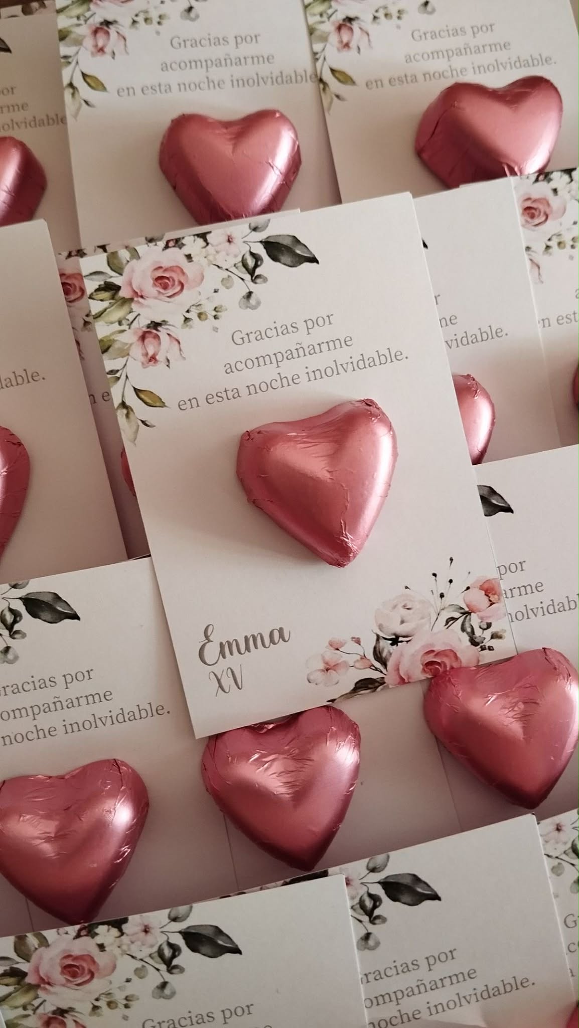 Подаръчна картичка с бонбонче